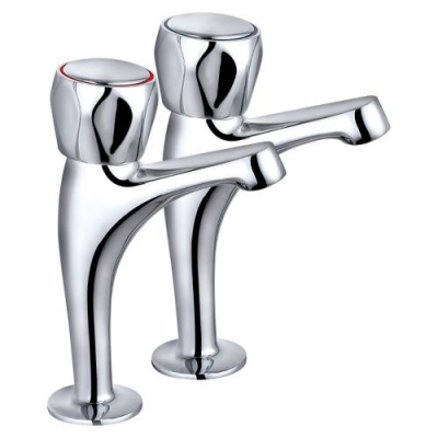 Trisen Trade Club High Neck Kitchen Pillar Taps